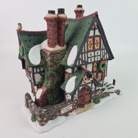 Department 56 Heritage Village Dicken's Village "Staghorn Lodge" 58445 Box Light - Picture 3 of 11
